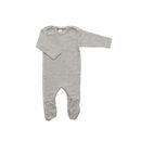 Lilano Baby Overall/Body langarm Wolle Seide Ringel