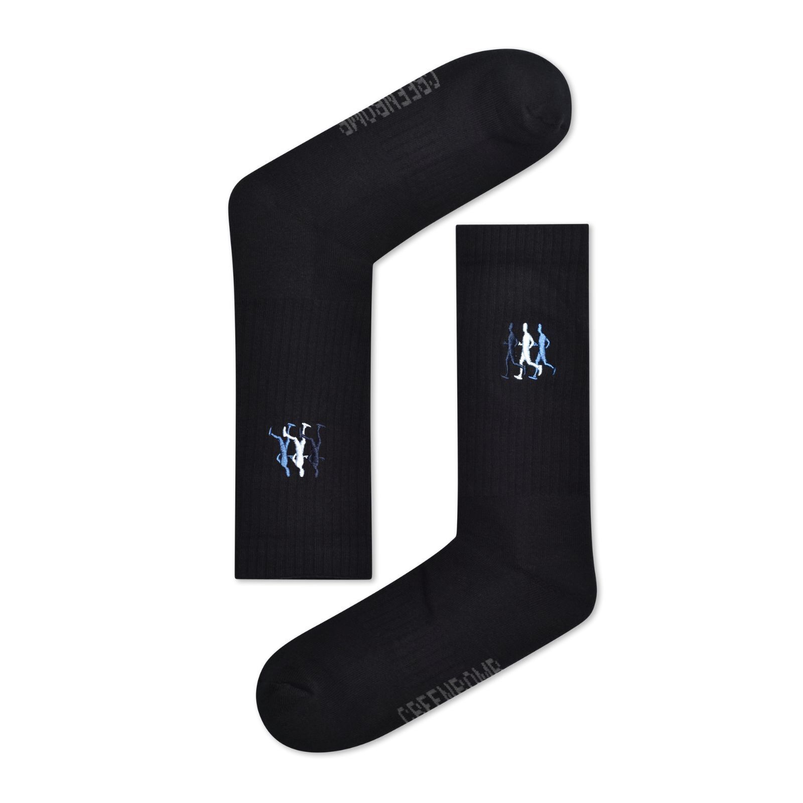 GREENBOMB Herren Socken LIFESTYLE RUN black 41-46