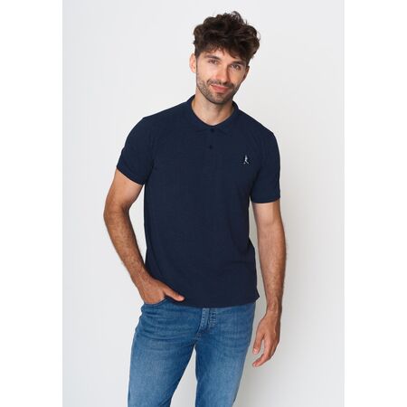 GREENBOMB Herren Poloshirt LIFESTYLE RUN Strike navy