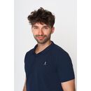 GREENBOMB Herren Poloshirt LIFESTYLE RUN Strike navy