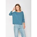 GREENBOMB Damen Shirt 3/4 Arm BASIC Simper sloppy blue