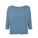 GREENBOMB Damen Shirt 3/4 Arm BASIC Simper sloppy blue