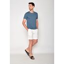 GREENBOMB Herren T-Shirt BASIC Spice ocean stripes L