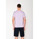 GREENBOMB Herren T-Shirt BASIC Roll lilac S