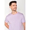 GREENBOMB Herren T-Shirt BASIC Roll lilac S