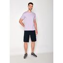 GREENBOMB Herren T-Shirt BASIC Roll lilac S