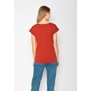 GREENBOMB Damen T-Shirt ANIMAL BIRD BRANCH Cool clay red S