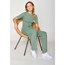 GREENBOMB Damen Hose Mood pale green L