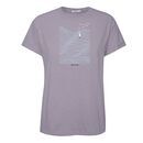 GREENBOMB Damen T-Shirt NATURE HIGH SEA Stop lilac S