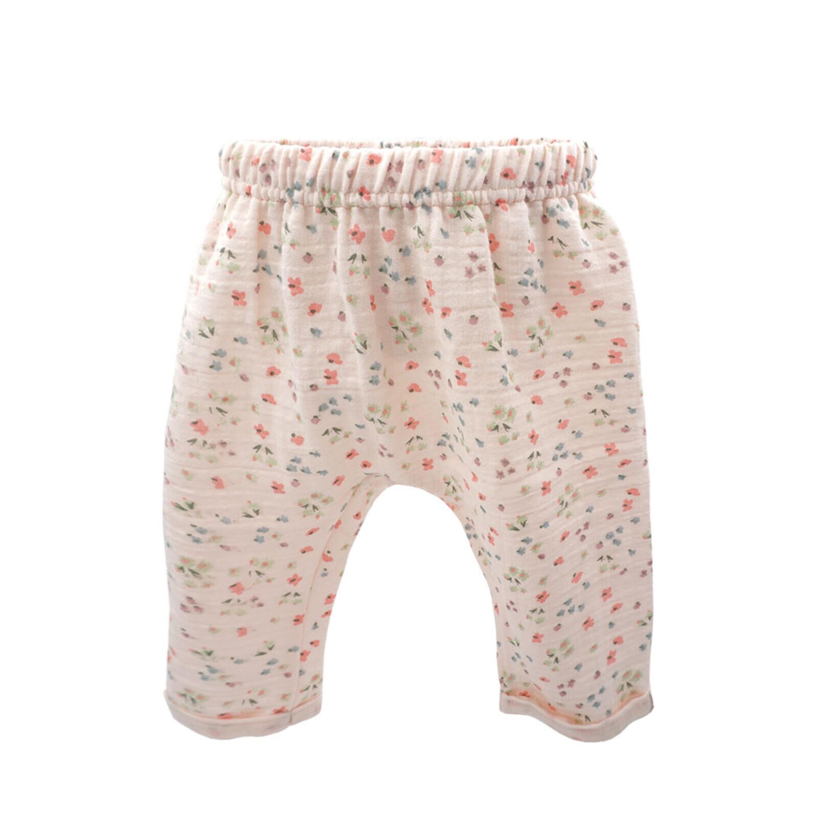 maximo Baby Hose Musselin blassrosa-blmchen