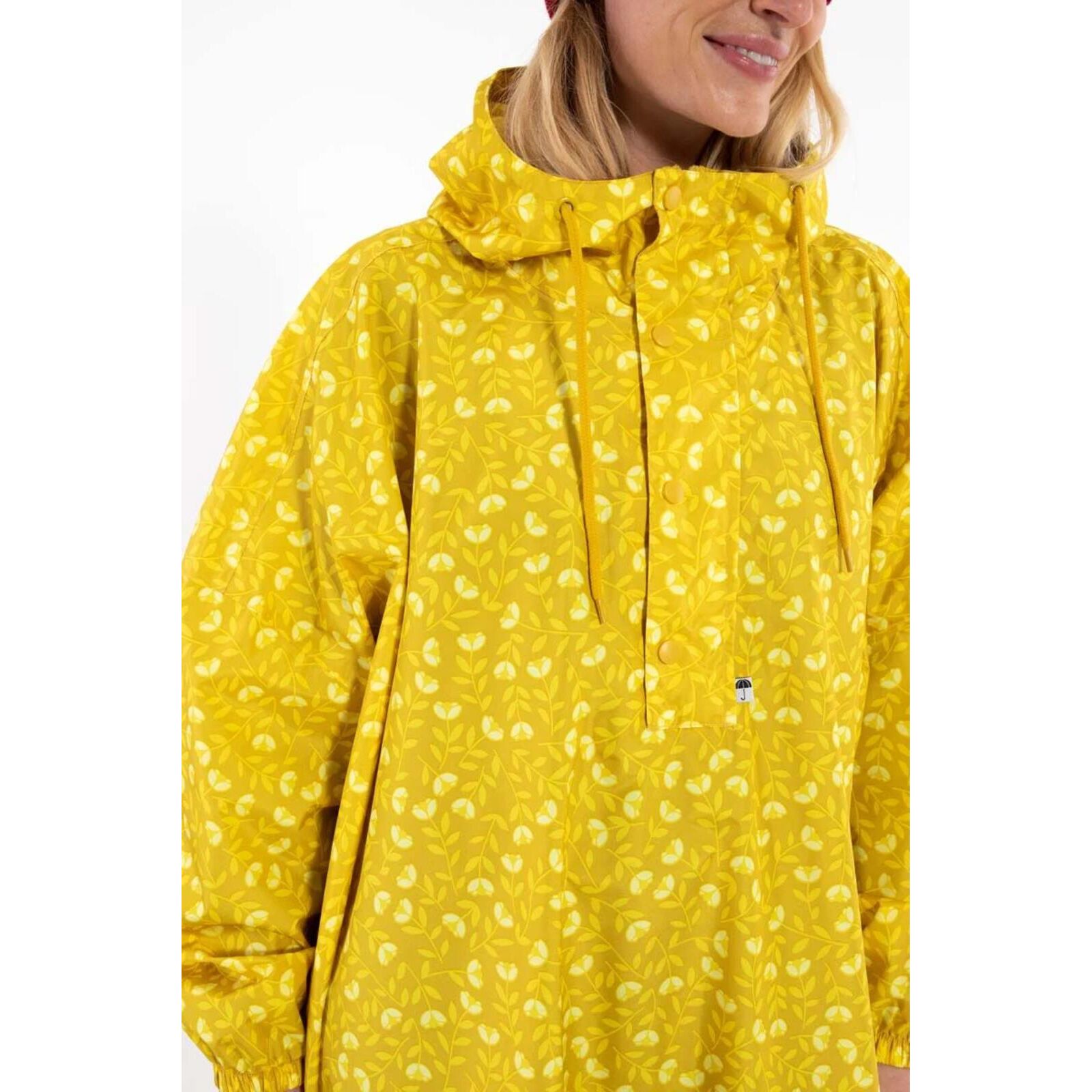 Danefae Danedream Drops Rain Poncho Dark Yellow S-M