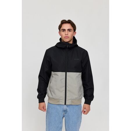 MAZINE Herren Jacke mit Kapuze black/elephant