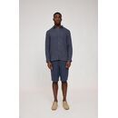 MAZINE Herren Hemd Leinen Classic ink blue M
