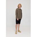 MAZINE Herren Hemd Leinen Classic olive XL