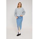 MAZINE Damen Sweatshirt Back Print ice blue/flowers S