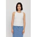 MAZINE Damen Top Ribbed Tank offwhite XS