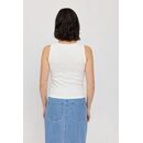 MAZINE Damen Top Ribbed Tank offwhite XS