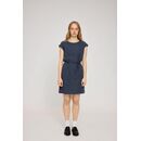 MAZINE Damen Kleid Leinen ink blue XS