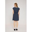 MAZINE Damen Kleid Leinen ink blue XS