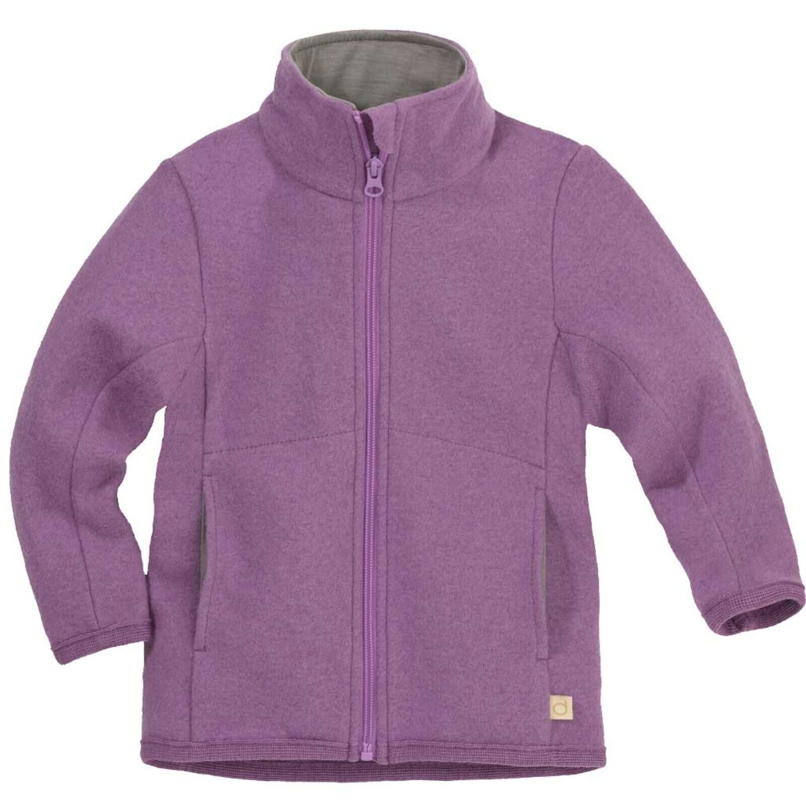 disana Kinder Jacke Walk ZIPPER flieder 74/80