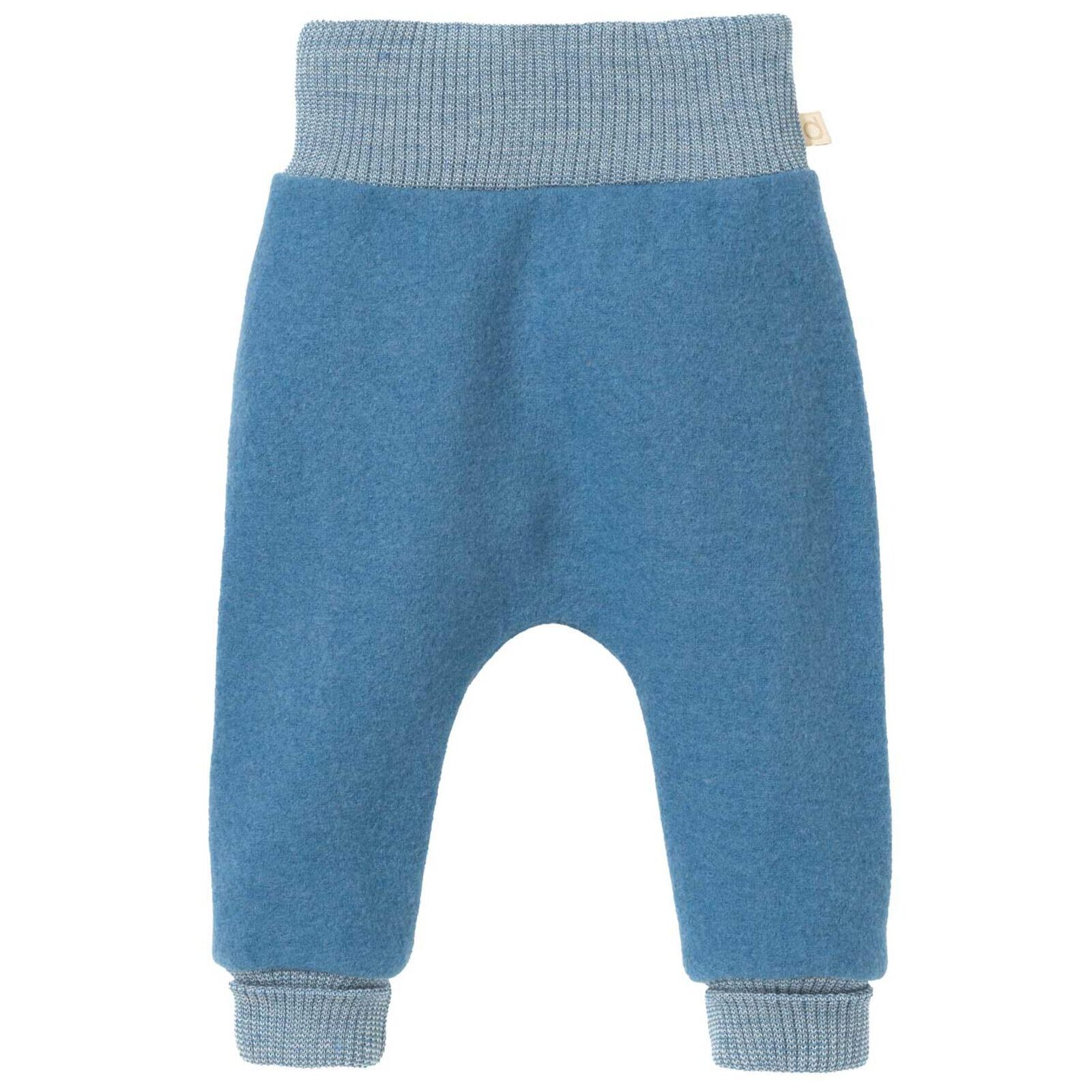 disana Baby Hose reine Wolle taubenblau 74/80