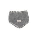 Pickapooh Baby Halstuch Dreieck Ringel Wollfleece grey 1