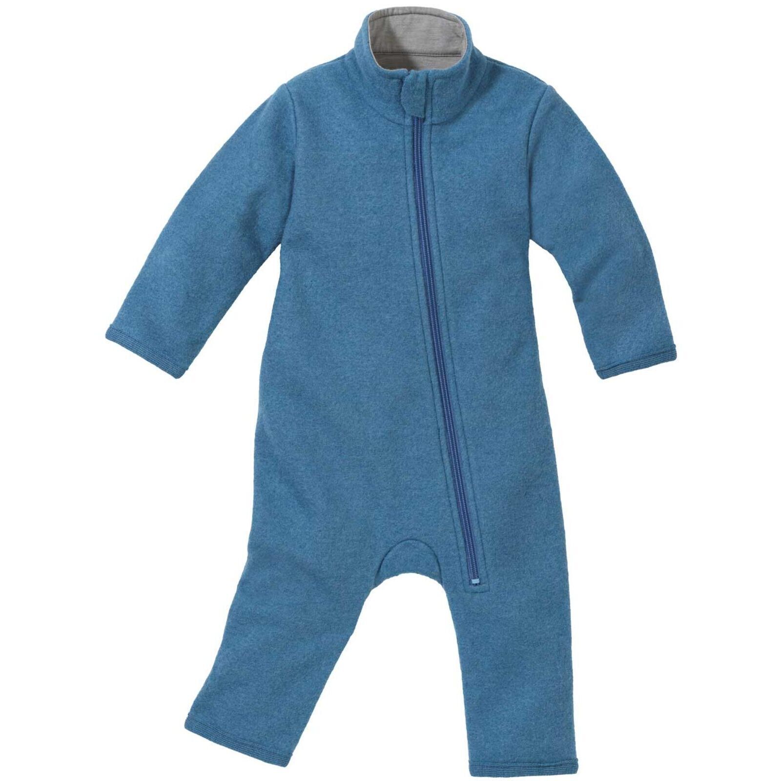 disana Baby Walk-Anzug taubenblau 50/56