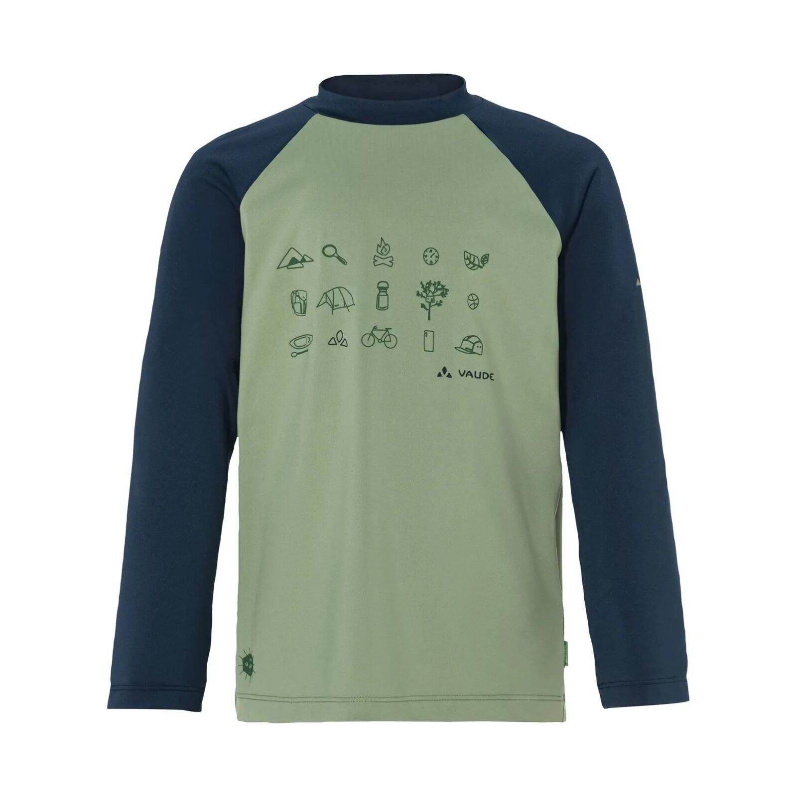 Kids Solaro LS T-Shirt III willow green 122/128