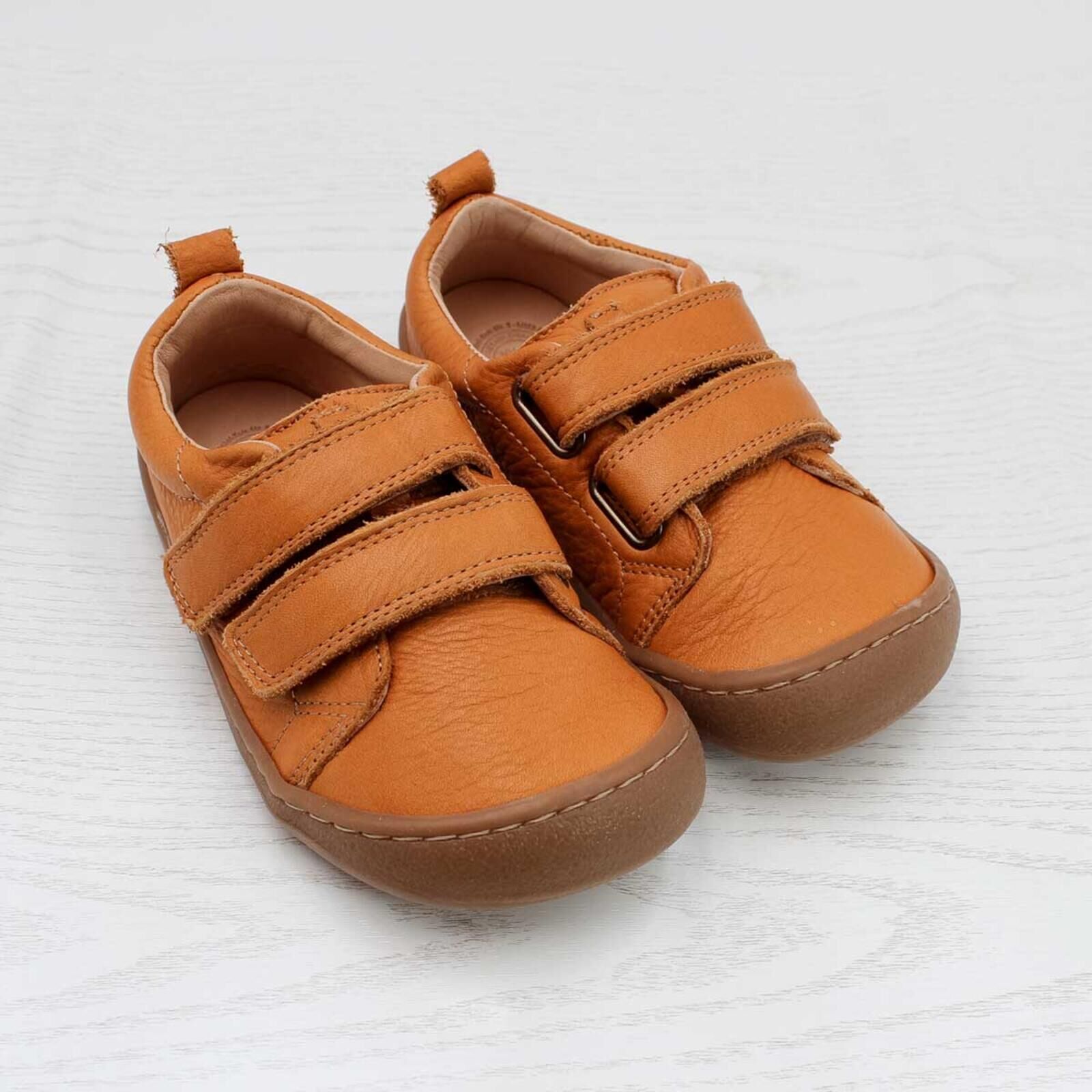 POLOLO Kinder Schuhe Barfu Sneaker Leder