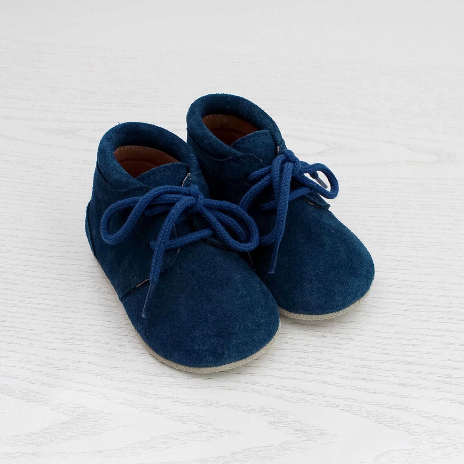 POLOLO Kinder Schuhe Laufanfnger Porto Schnrer blau 23