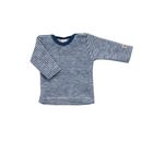 Lilano Baby Pullover Wollplsch geringelt