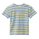 People Wear Organic Baby Shirt kurzarm bunt geringelt