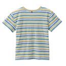 People Wear Organic Baby Shirt kurzarm bunt geringelt 62/68