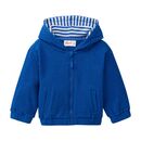People Wear Organic Baby Jacke Kapuze royalblau 74/80