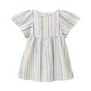 People Wear Organic Baby Kleid bunt geringelt 74/80