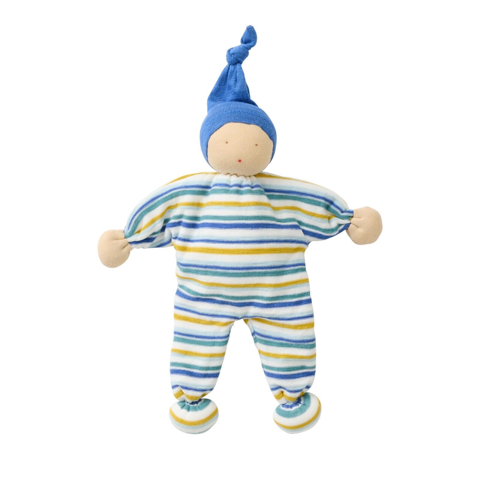 People Wear Organic Baby Spielzeug Manderl bunt geringelt