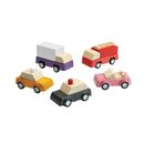 PlanToys Spielzeug Holz Fahrzeugset PlanWorld