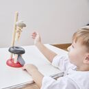 PLanToys Kinder Spielzeug Holz Springender Akrobat