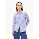 ARMEDANGELS Damen Bluse LOUILAA white-lapsis blue