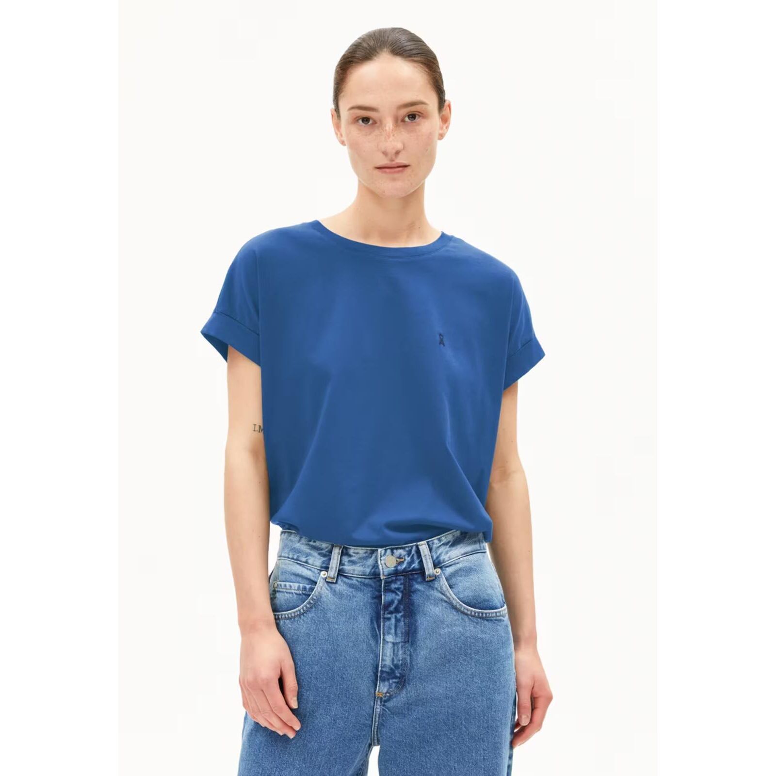 ARMEDANGELS Damen T-Shirt IDAARA dark morning S