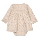 m�sli Baby Bodykleid Aster oak/ nostalgia rose/ beige 86