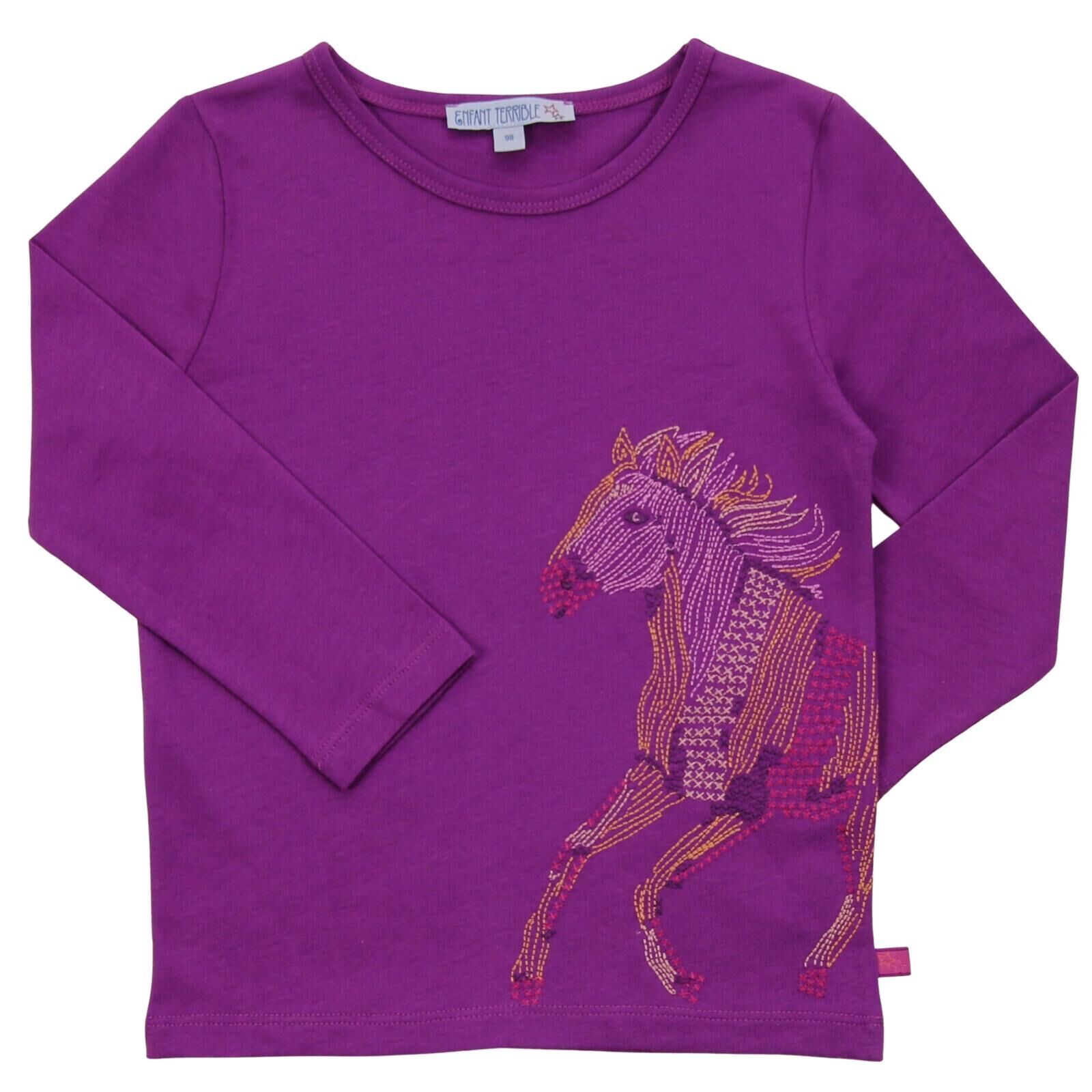ENFANT TERRIBLE Kinder Langarmshirt Pferd