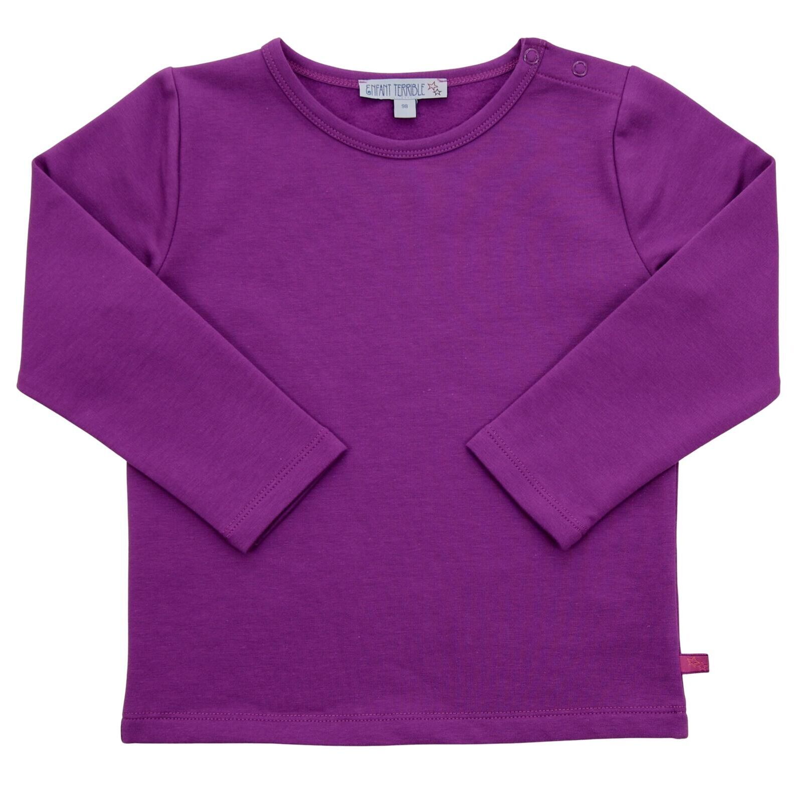 ENFANT TERRIBLE Kinder Langarmshirt Thermo grape
