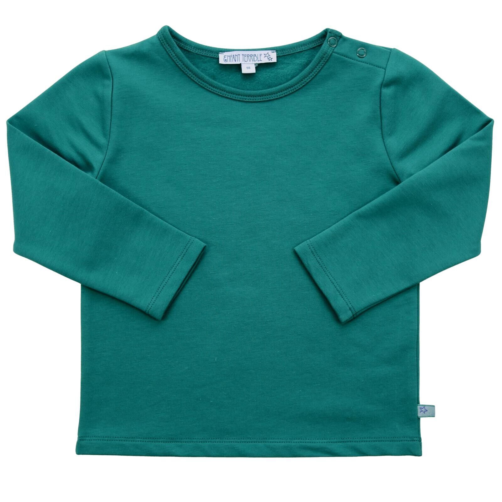 ENFANT TERRIBLE Kinder Langarmshirt Thermo smaragd