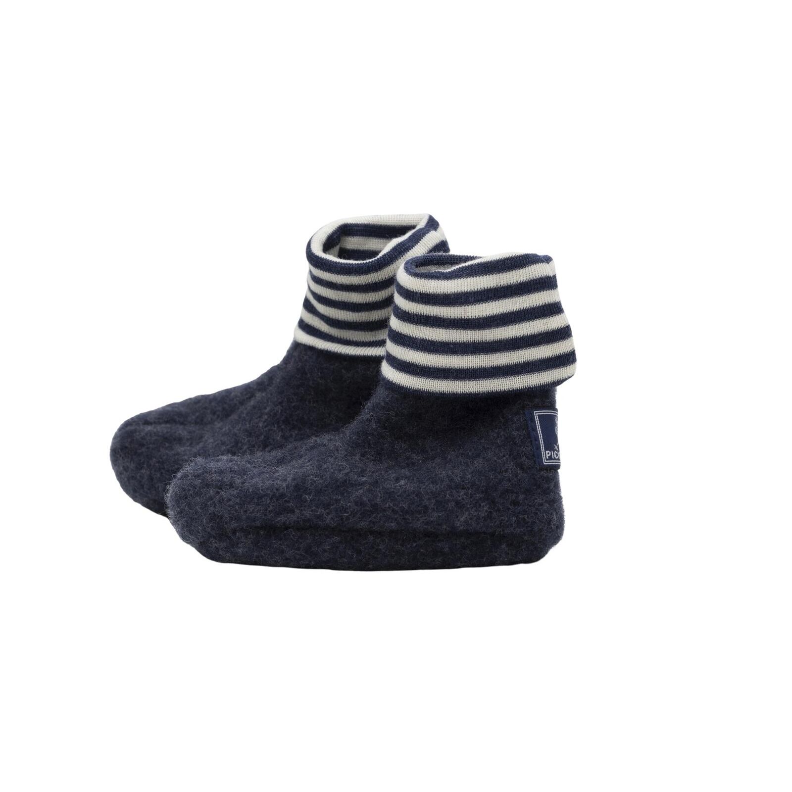 Pickapooh Baby Schuhe Sox Wollfleece marine 1