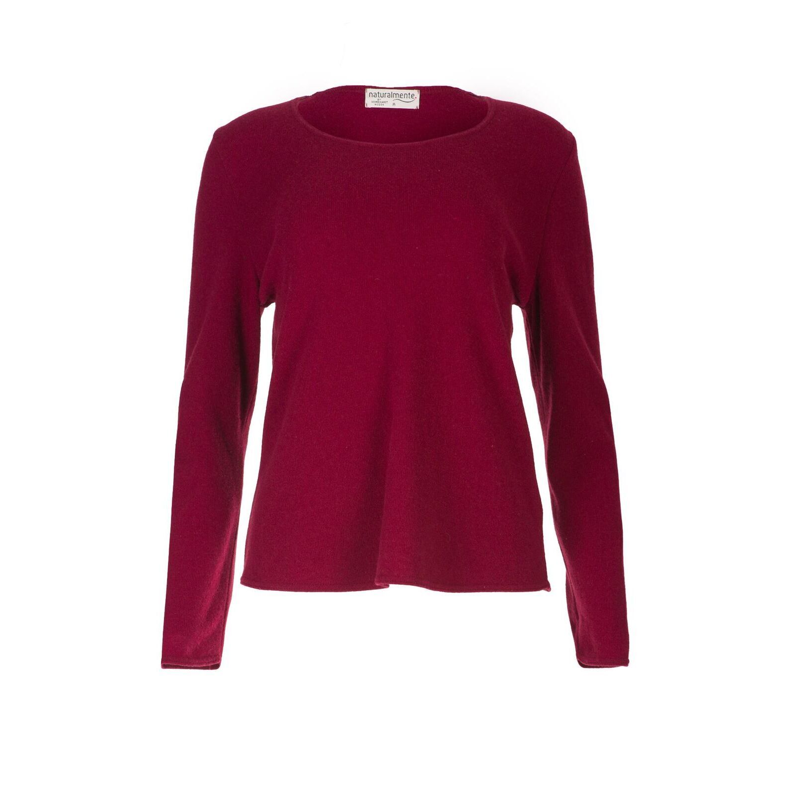naturalmente Damen Pullover uni wein M