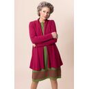 naturalmente Damen Jacke lang heidelbeere L