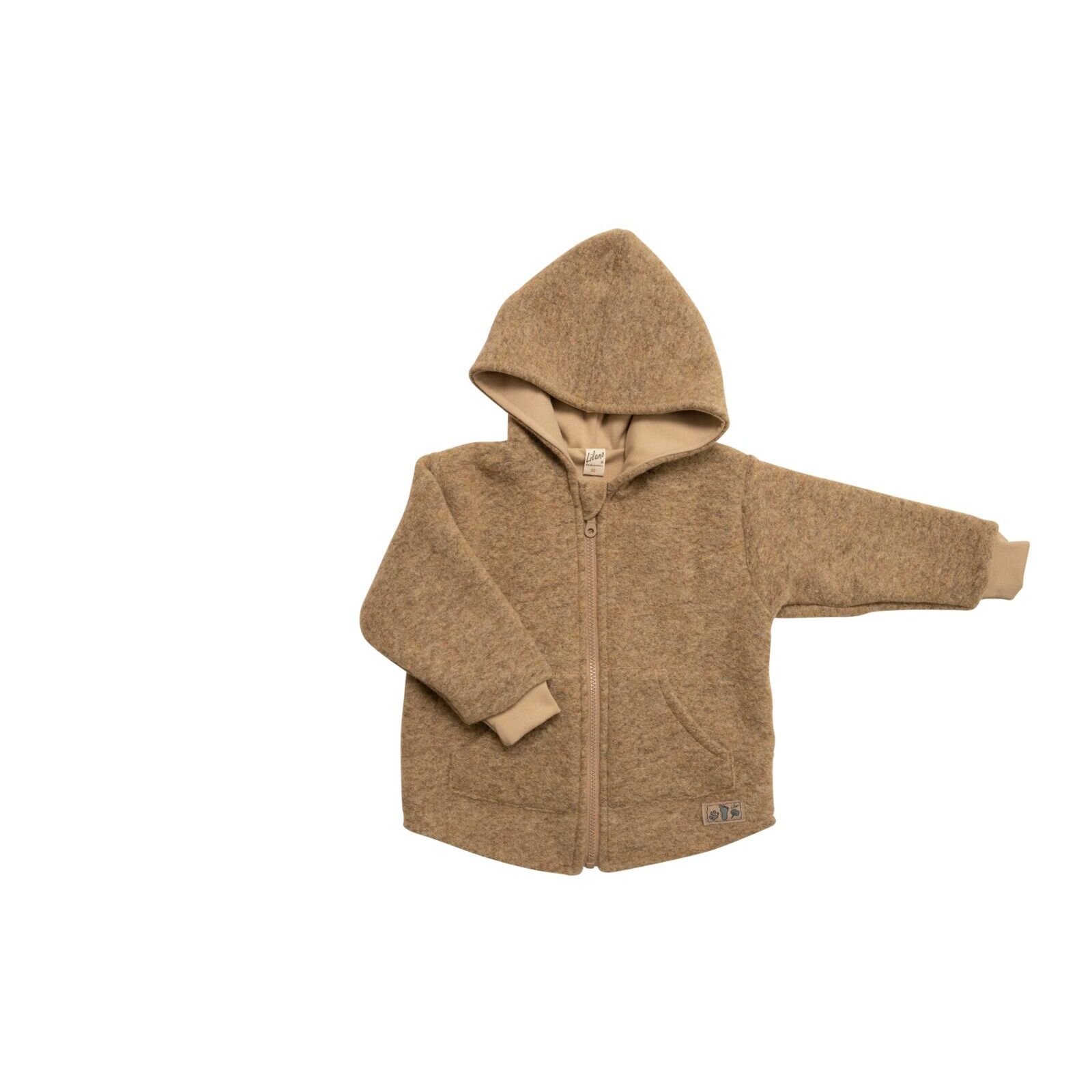 Lilano Baby/Kinder Kapuzenjacke Wollfilz