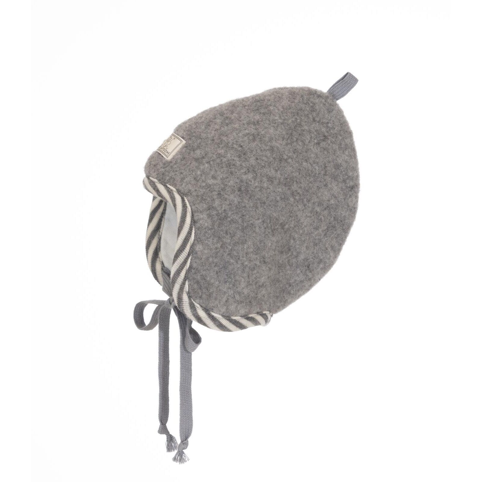 Pickapooh Baby Mtze Mini Wollfleece grey 48
