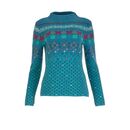 Dunque Damen Pullover Jacquard bunt